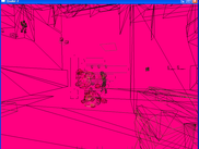 Quake 2 in wireframe